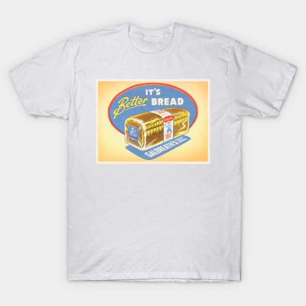 Galbreath's Country Style Bread Ad T-Shirt by WAITE-SMITH VINTAGE ART